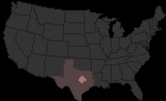 geographic extent: Bell, Bosque, Coryell, Falls, Hill, Limestone, and McLennan counties TX